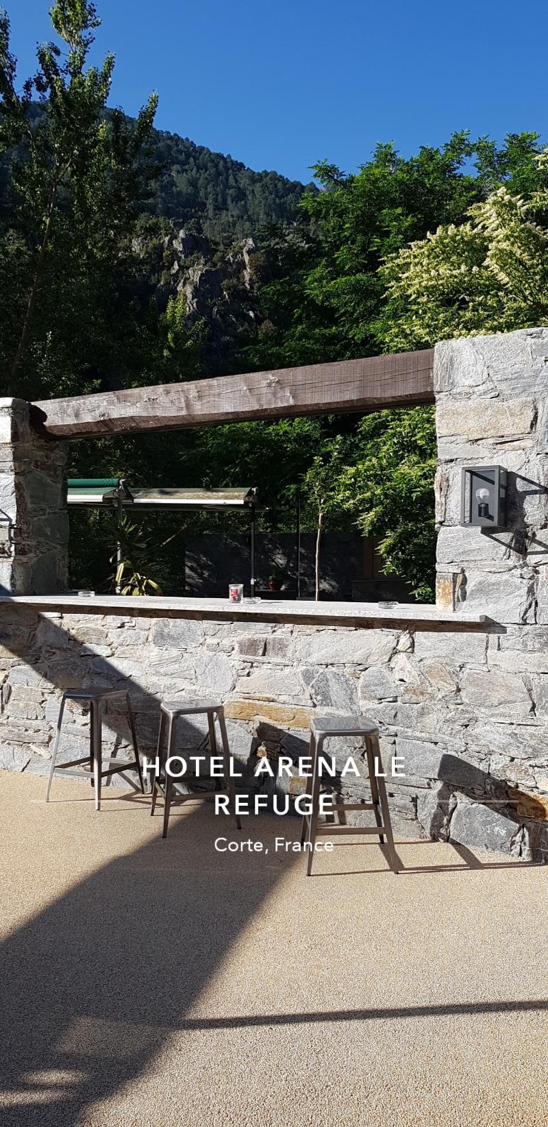 Hotel Arena Le Refuge Corte  Exterior foto